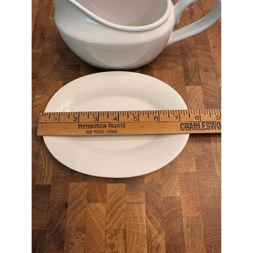 Sur La Table Gravy Boat with Saucer